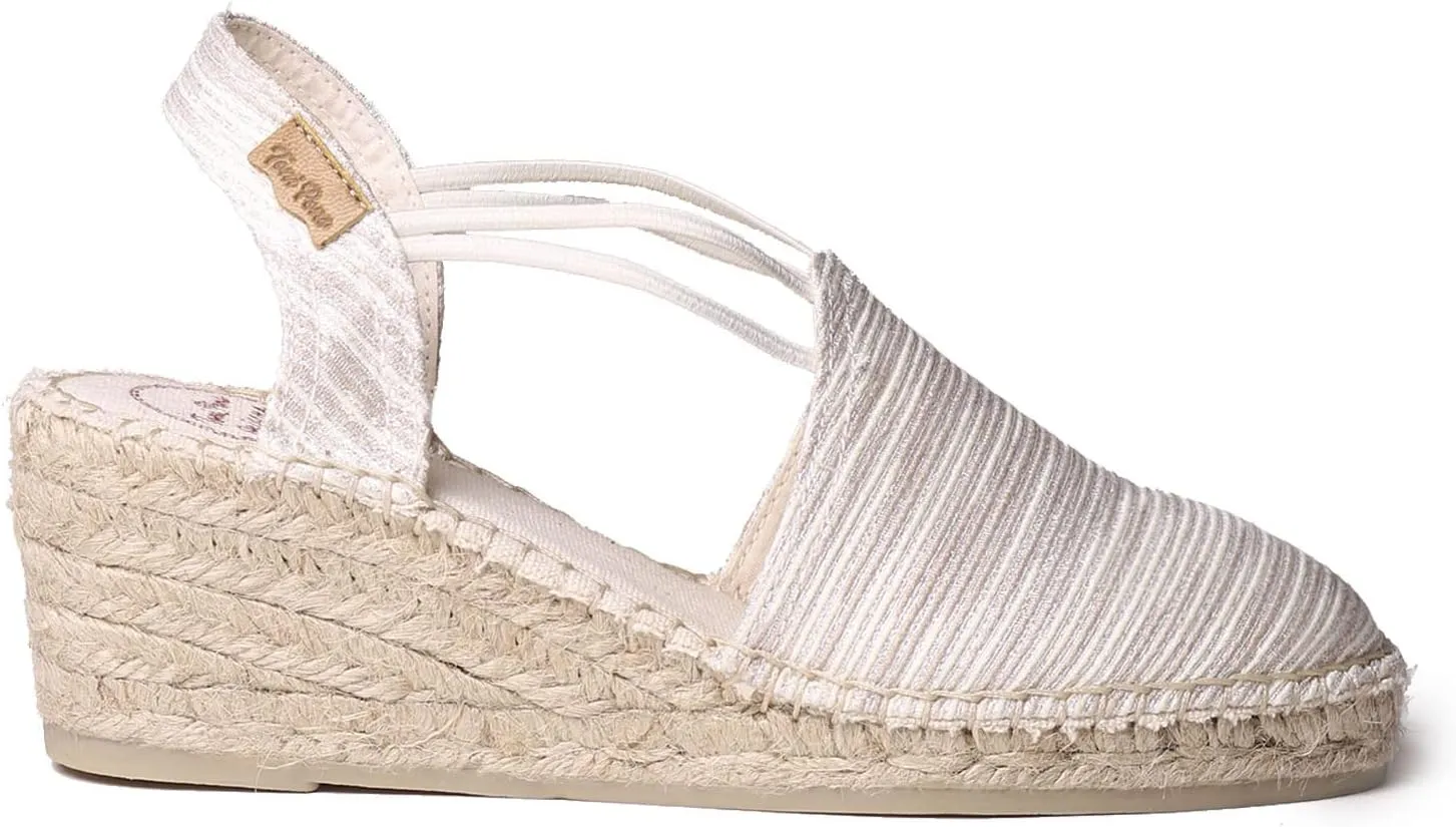TONI PONS Tania-ZR Women's Vegan Platform Espadrille in Fabric.