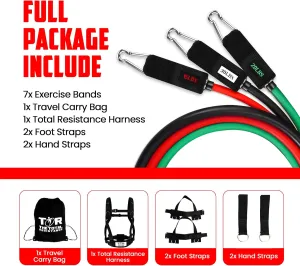 TR Fit Clubs Harness. 12 lbs, 12" x 9" x 6". Resistance Bands. Strength Training. Mobility Training.