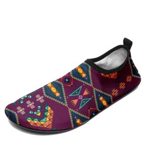 Travois Tipi Berry Sockamoccs