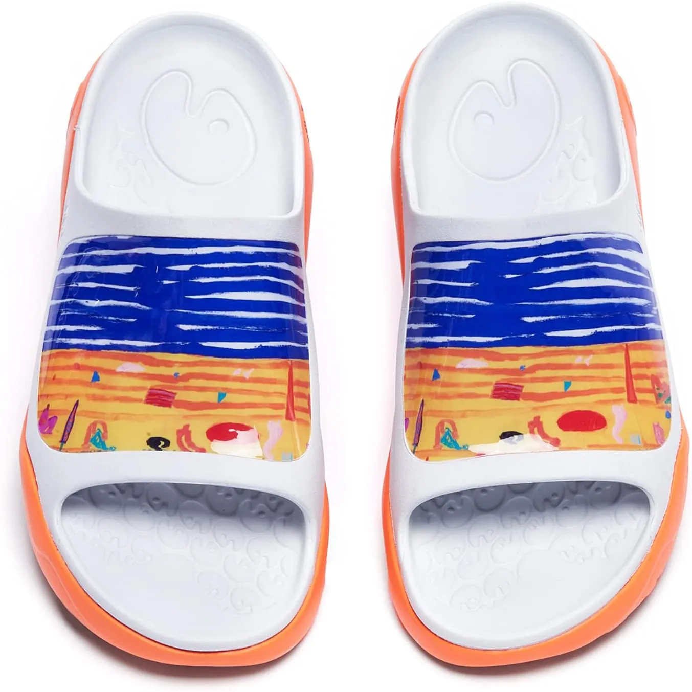 UIN Men's Casual Sandals Comfort Slippers Soft Quick Drying Non-Slip for Beach, Outdoor & Indoor Summer Vibe