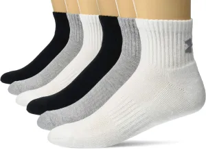 Under Armour Training Cotton Quarter Socks, Multipairs