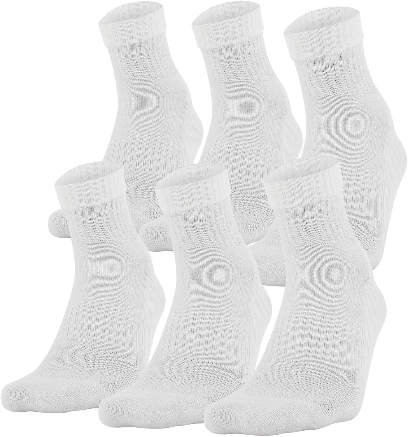 Under Armour Training Cotton Quarter Socks, Multipairs