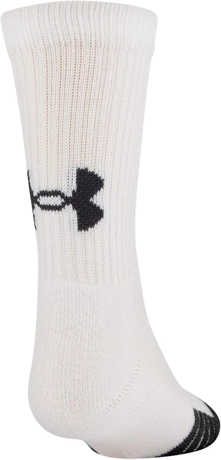 Under Armour Youth Performance Tech Crew Socks, Multipairs