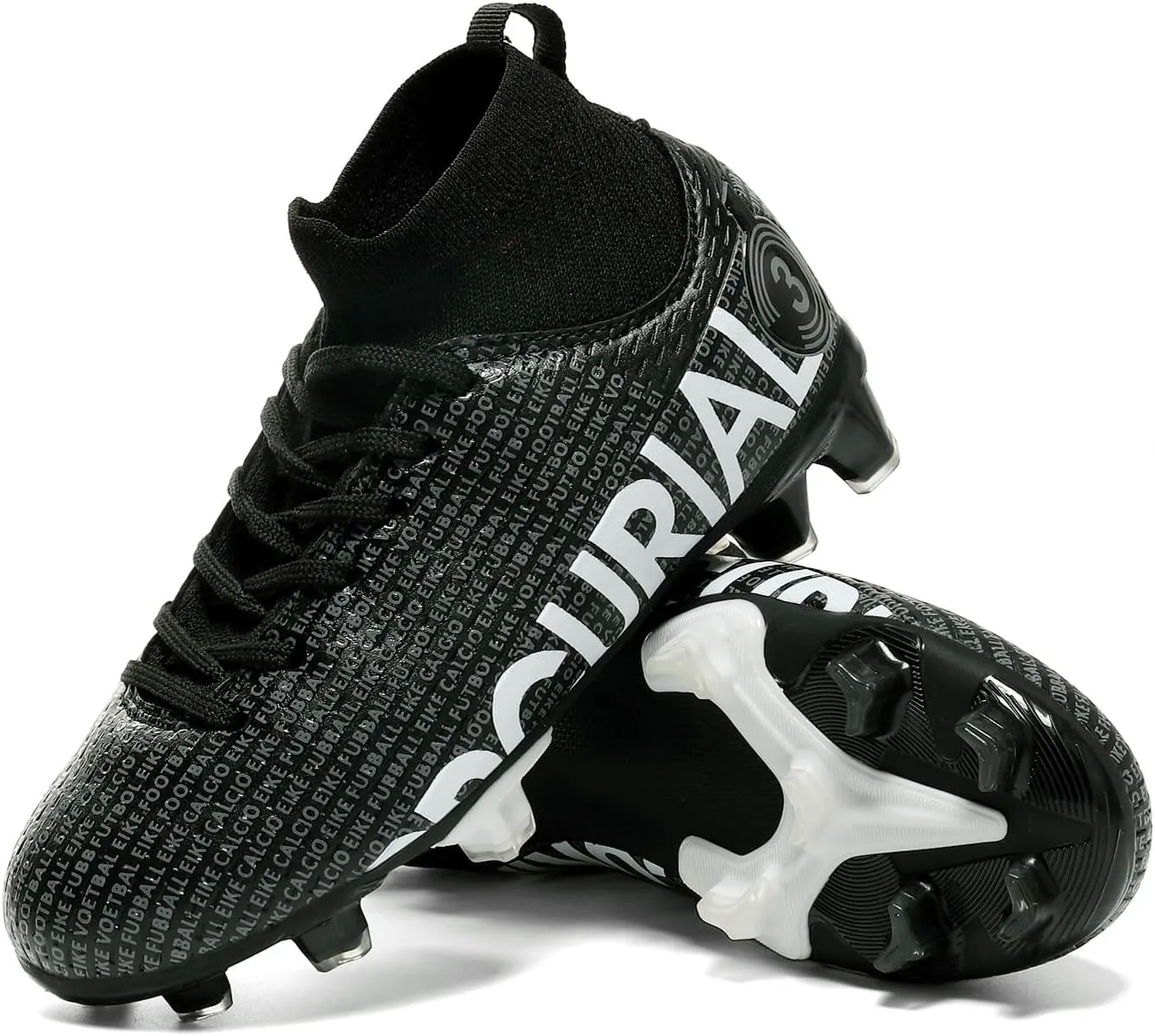 Unisex Football Shoes Sports Training Wear-Resistant Outdoor Lawn Games Soccer Shoes