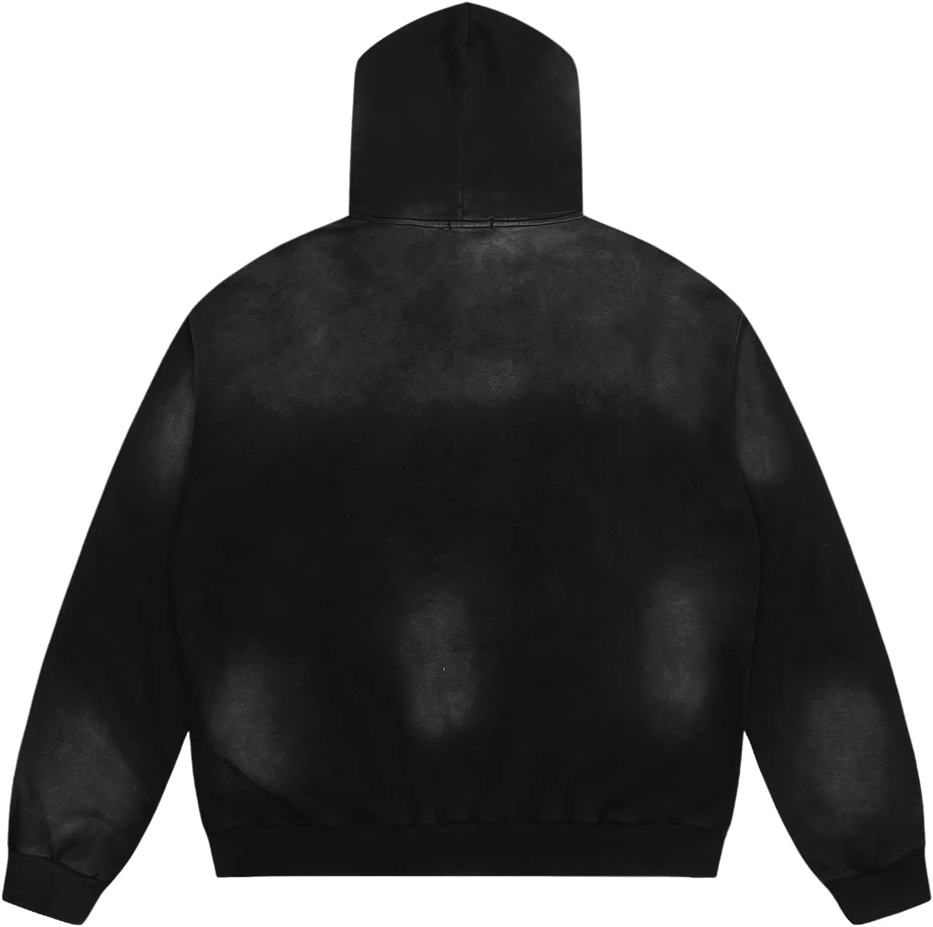 Unisex Vintage Letter Print Hoodies Oversized Washed To Make Old 400g High Weight Wool Hoodies