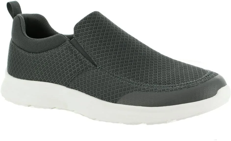 Vevo Active Mens Keystone Slip-On Athletic Breathable Lightweight Walking Shoe (Available in Wide Widths)