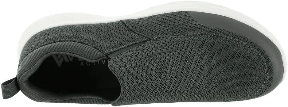 Vevo Active Mens Keystone Slip-On Athletic Breathable Lightweight Walking Shoe (Available in Wide Widths)
