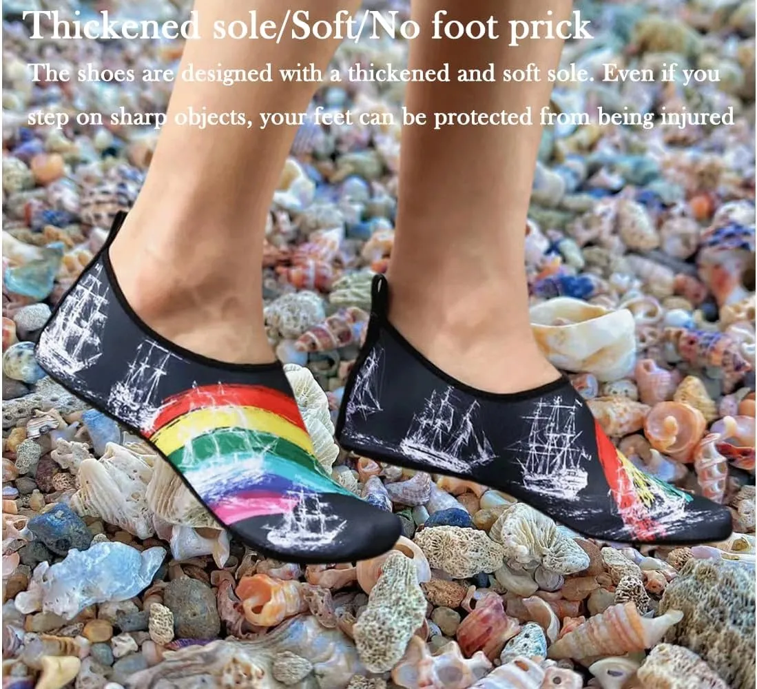 Water Shoes Quick Drying Water Socks Beach Swimming Surfing Yoga Outdoor Camping for a Special Purpose Suitable for Adult Men and Women