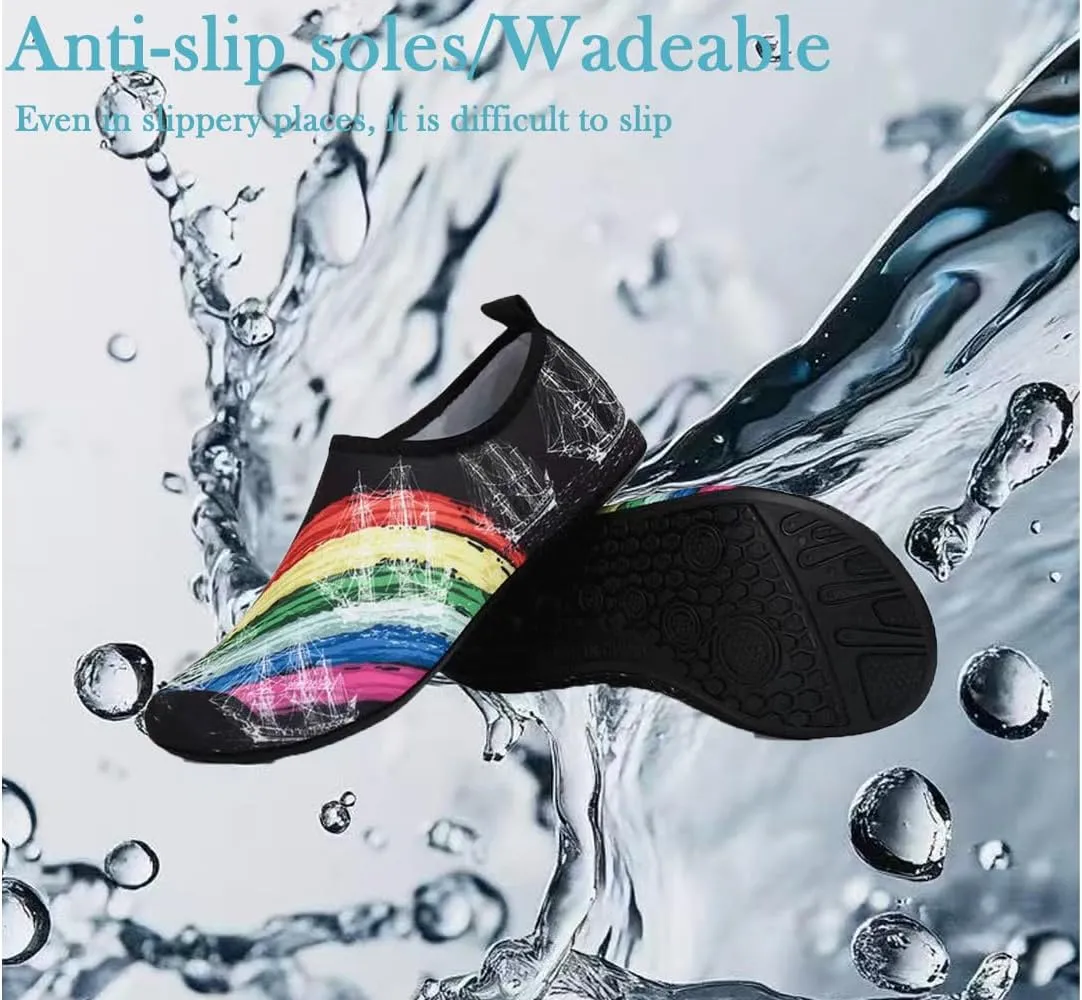 Water Shoes Quick Drying Water Socks Beach Swimming Surfing Yoga Outdoor Camping for a Special Purpose Suitable for Adult Men and Women