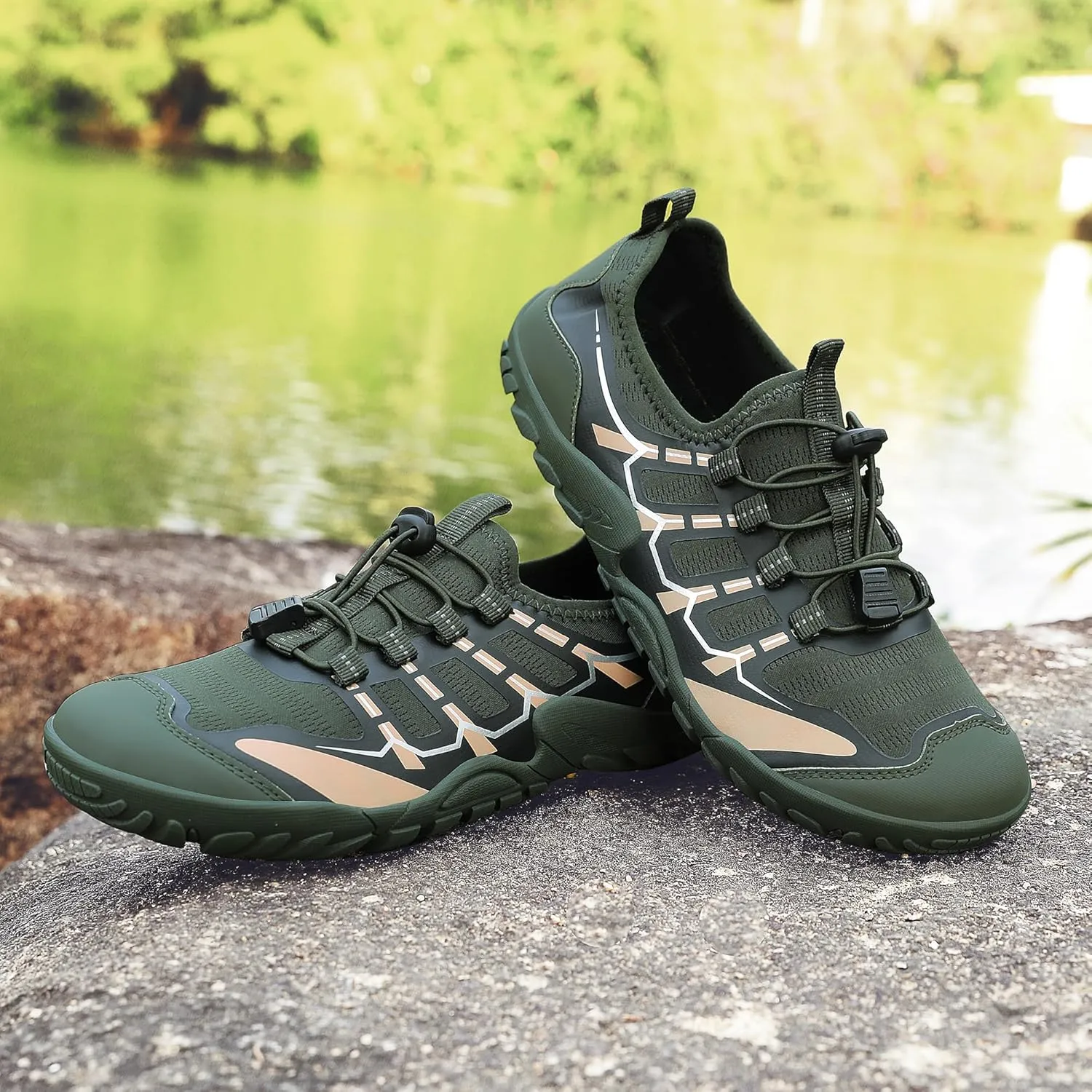 Water Shoes Wide Width for Women Men Swim Beach Barefoot Shoes Quick Drying Aqua Shoes for Pool Diving Boating River Yoga Lake Surfing