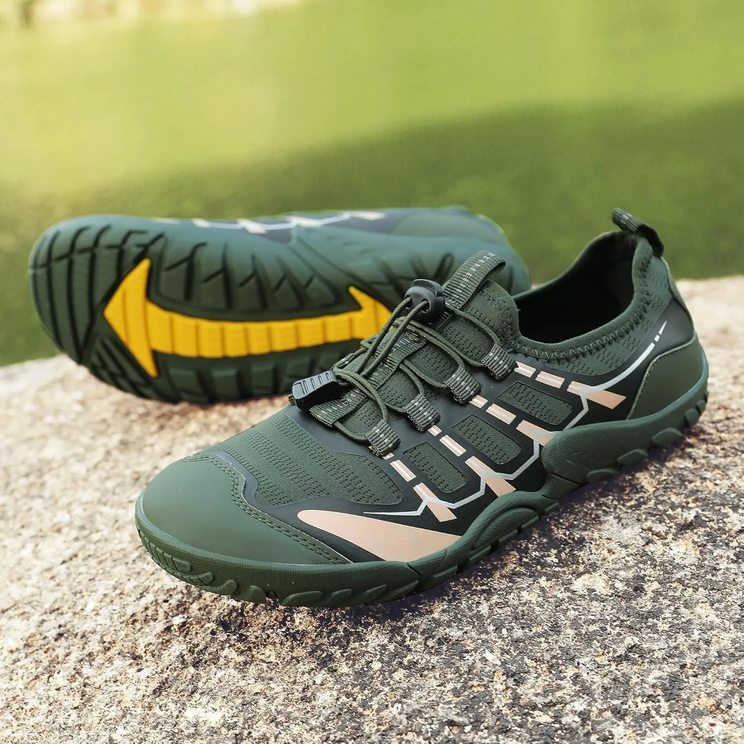 Water Shoes Wide Width for Women Men Swim Beach Barefoot Shoes Quick Drying Aqua Shoes for Pool Diving Boating River Yoga Lake Surfing
