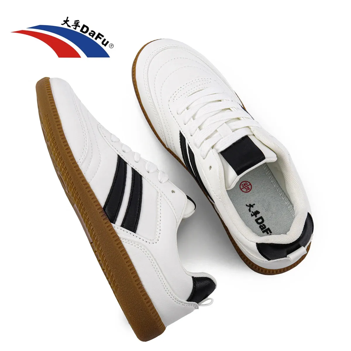 Waterproof Microfiber Leather Parkour Sneakers