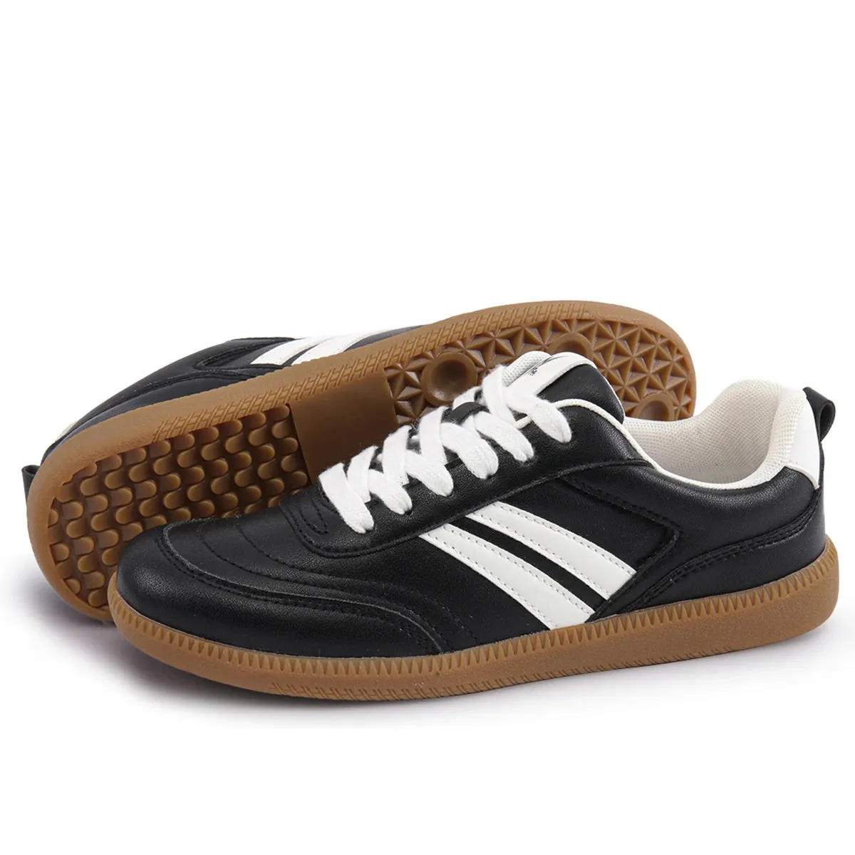 Waterproof Microfiber Leather Parkour Sneakers