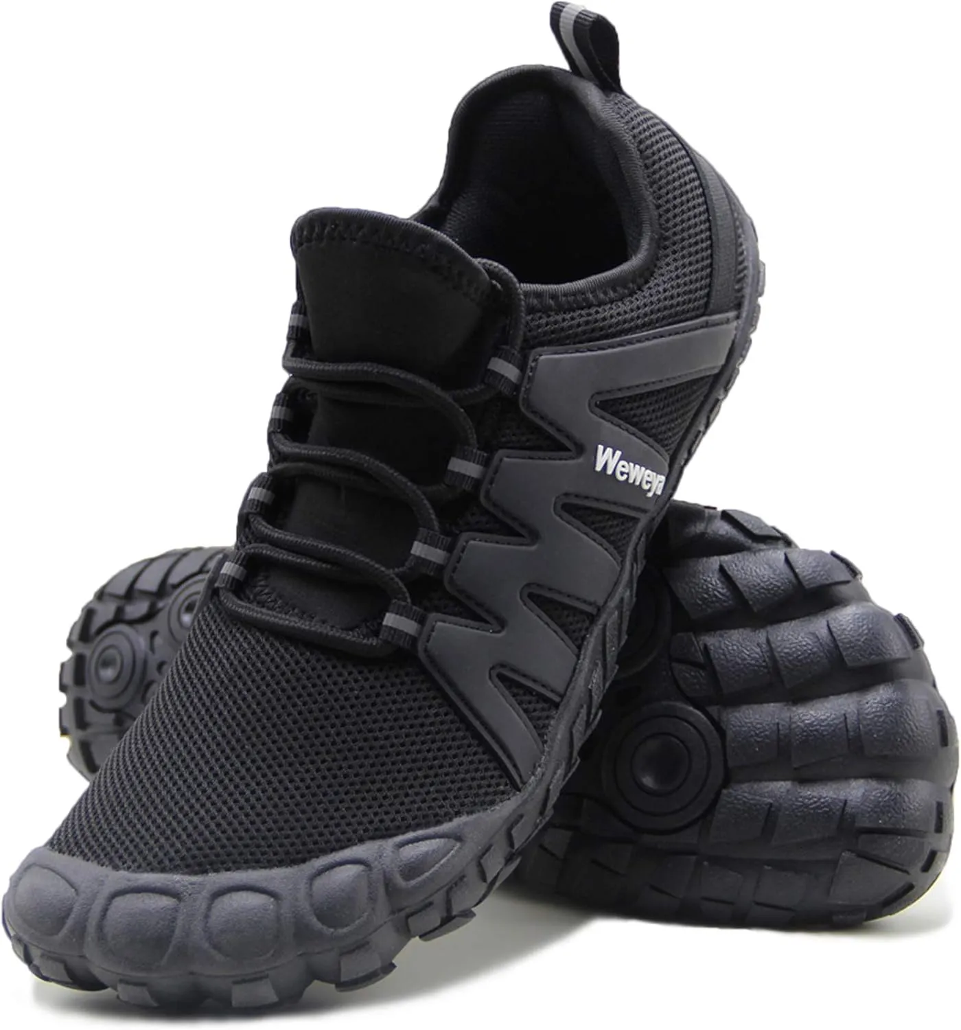 Weweya Barefoot Shoes Men Minimalist Running Cross Training Shoe