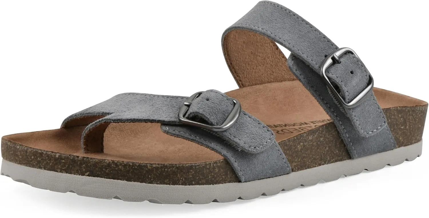 WHITE MOUNTAIN Women's Grams Signature Comfort-Molded Footbed Sandal