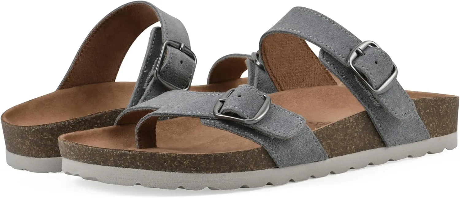 WHITE MOUNTAIN Women's Grams Signature Comfort-Molded Footbed Sandal
