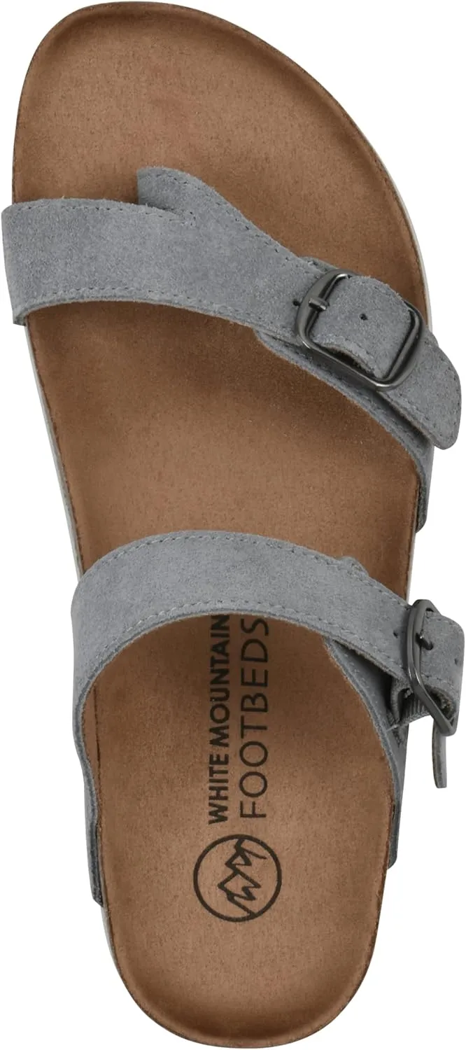 WHITE MOUNTAIN Women's Grams Signature Comfort-Molded Footbed Sandal