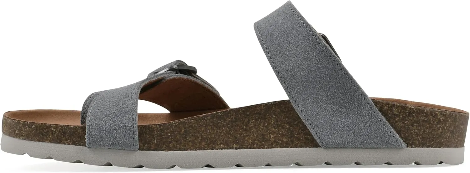 WHITE MOUNTAIN Women's Grams Signature Comfort-Molded Footbed Sandal