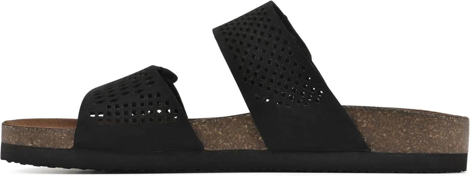 WHITE MOUNTAIN Women's Hawkbill Slide Sandal