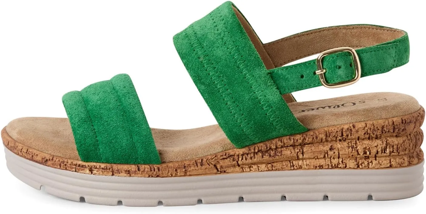 Women's Ankle-Strap Wedge Sandal