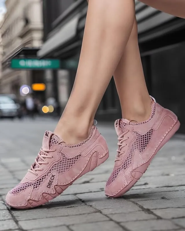 Women's Ariwalker Pro Breathable Outdoor Shoes Mesh Upper Lightweight Casual Summer Sports Shoes for Hiking