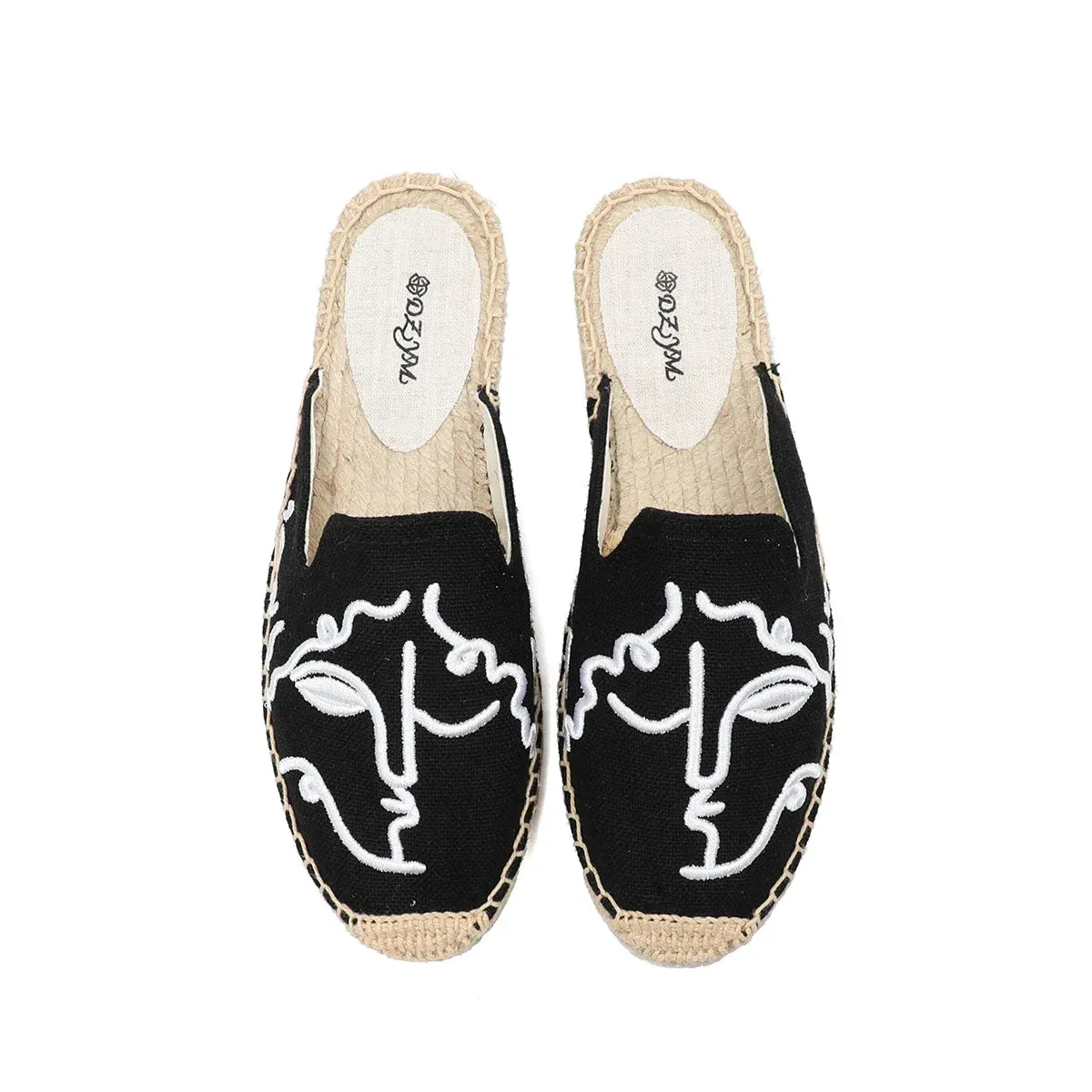 women's Espadrill Slipper shoes Slippers Slides Hemp