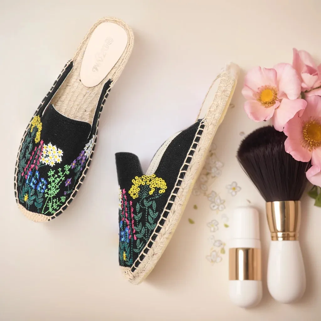 women's Espadrill Slipper shoes Slippers Slides Hemp