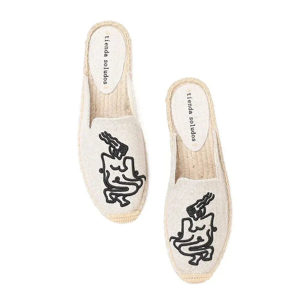 women's Espadrill Slipper shoes Slippers Slides Hemp