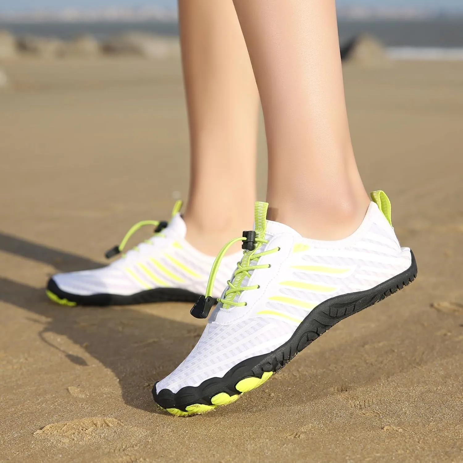 Women's Men's Hike Barefoot Shoes Wide Toe Box Water Shoes Quick Dry Swim Shoe Breathable & Non-Slip for Pool Beach Surf Walk Water Yoga