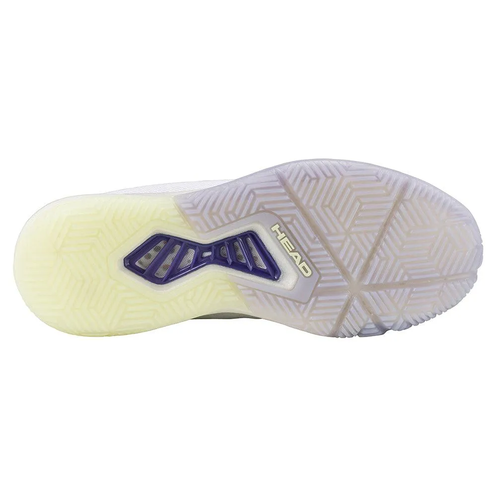 Women`s Motion Pro Padel Shoes White and Lavender