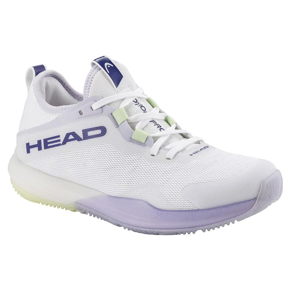 Women`s Motion Pro Padel Shoes White and Lavender