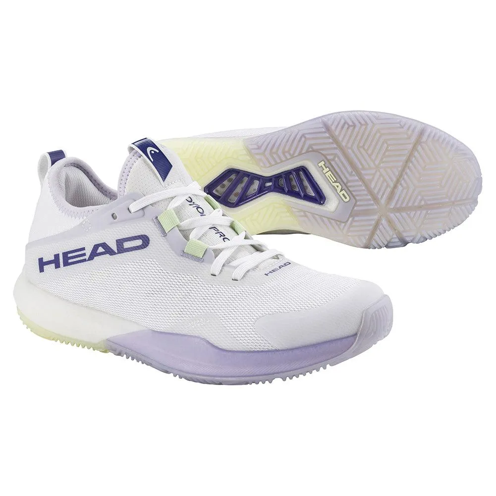 Women`s Motion Pro Padel Shoes White and Lavender
