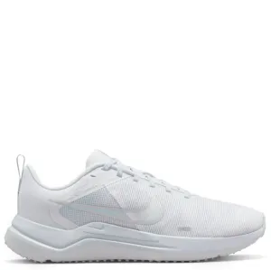 Womens Nike Downshifter 12 White/Pure Platinum/Metallic Silver
