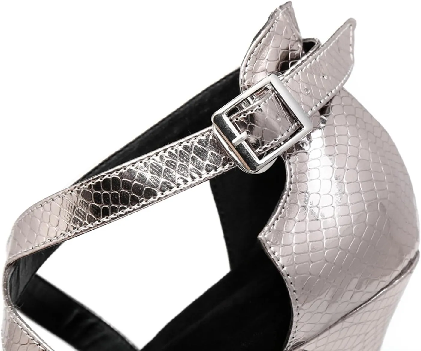 Women's Peep-Toe Breathable Mesh at Vamp Synthetic Ballroom Tango Jazz Party Wedding Practice Dance Shoes