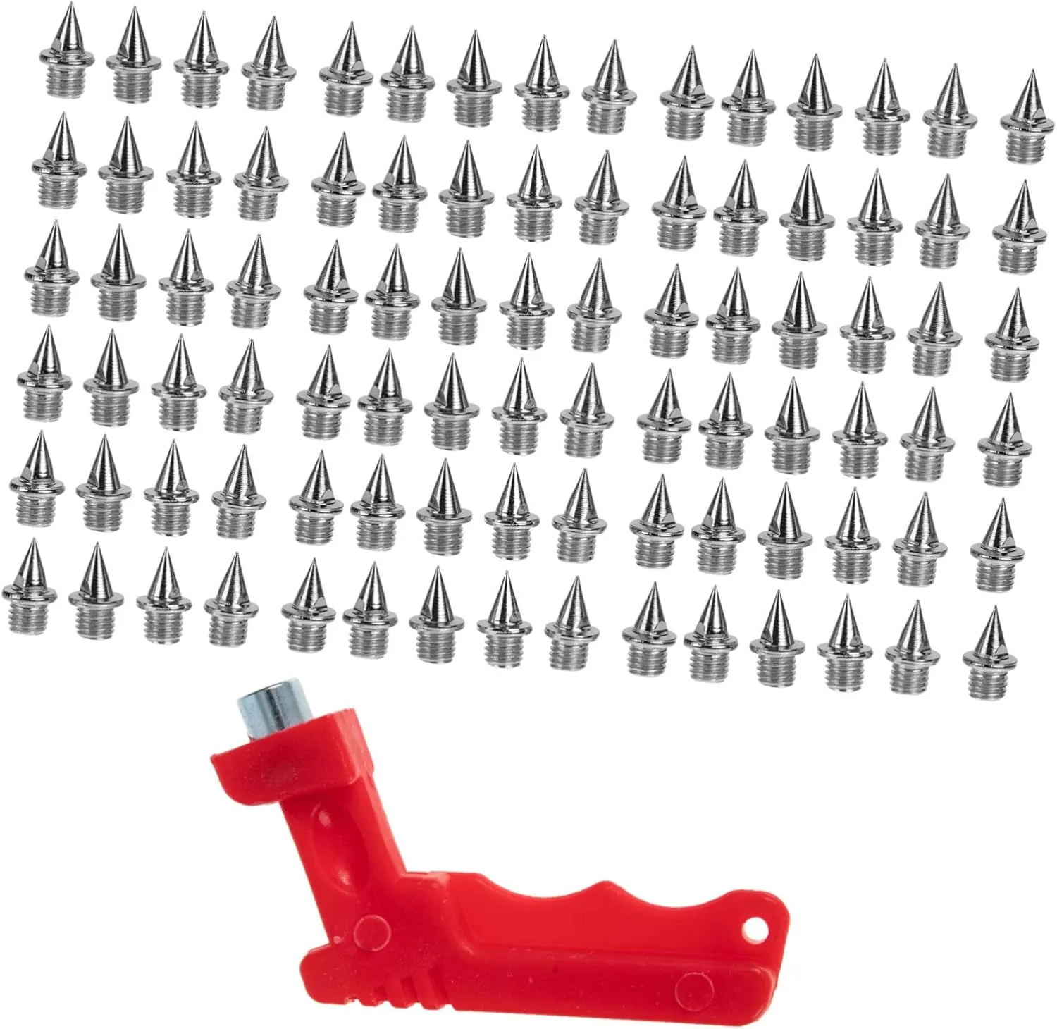 YARNOW Spike Running Accessories 1/4 Inch Stainless Steel Running Shoes Nails Anti-Slip Shoes Nails